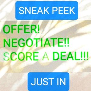 Don't be shy, make the offer!!! Great Deals Are At Your Fingertips🛒🛍🎉